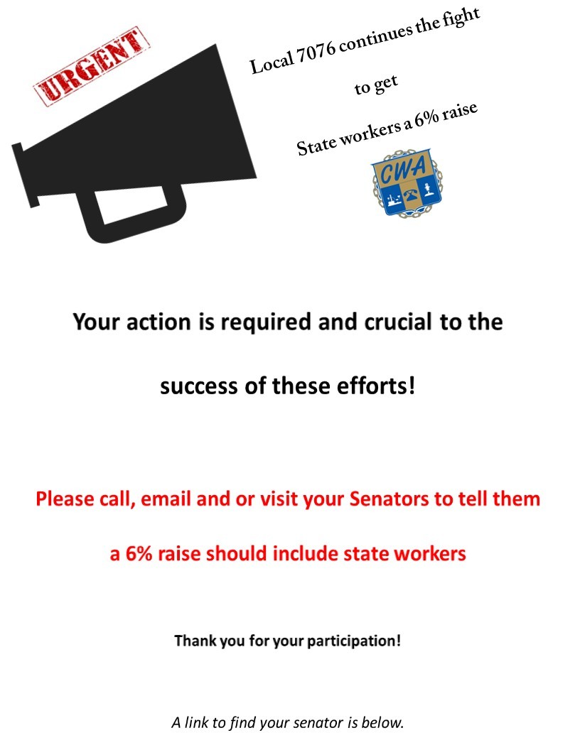 Action Required (22619)State Employee Raises Communications