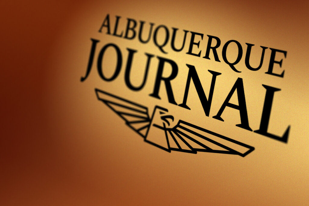Albuquerque Journal masthead