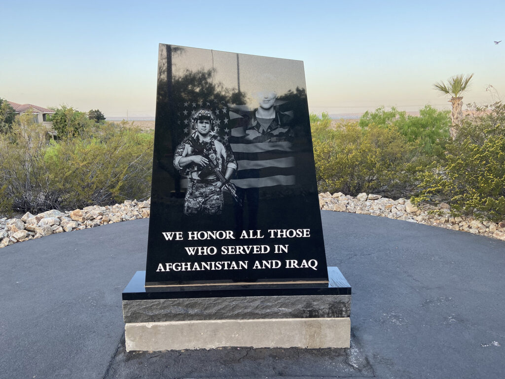 Afghanistan and Iraq Veterans Memorial - Las Cruces Veterans Memorial Park