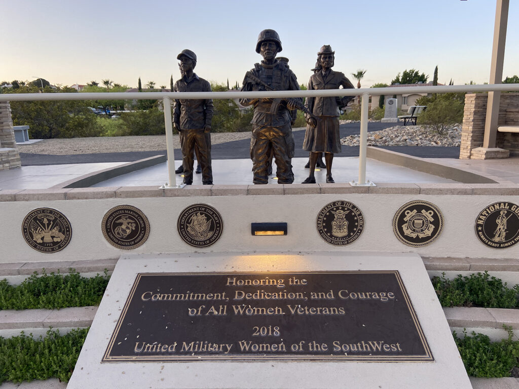 Woman Veterans Memorial - Las Cruces Veterans Memorial Park